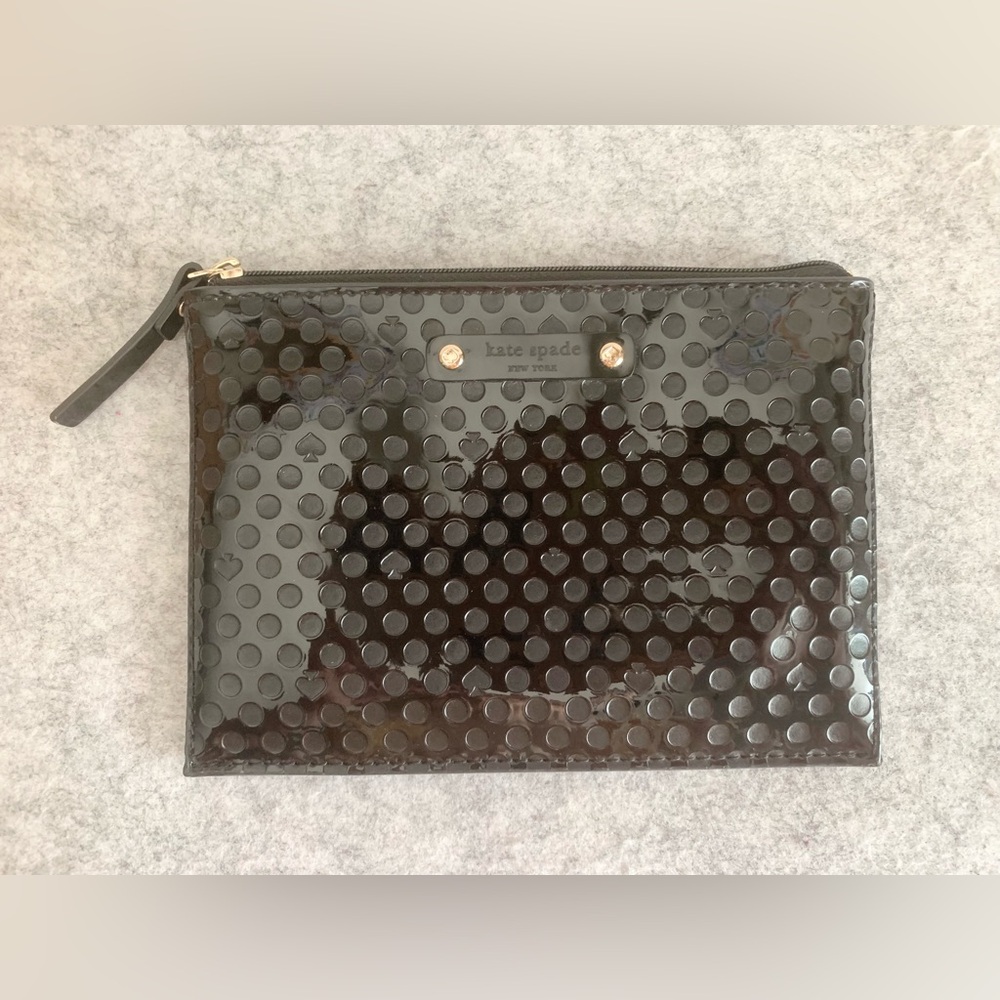NWOT Kate Spade Black Pocket Clutch Wristlet